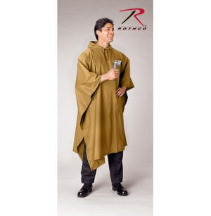 GI Type Military Rip-Stop Poncho