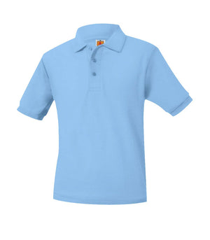 Pique Knit Shirt Unisex Golf Shirt School Apparel A+