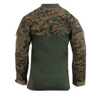 1/4 Zip Tactical Airsoft Combat Shirt