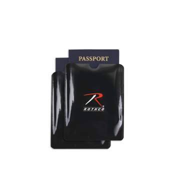 RFID Blocking Credit Card and Passport Sleeve 12 Pack
