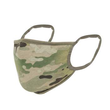 MultiCam Reusable 3-Layer Face Mask - Reversible MultiCam / Coyote