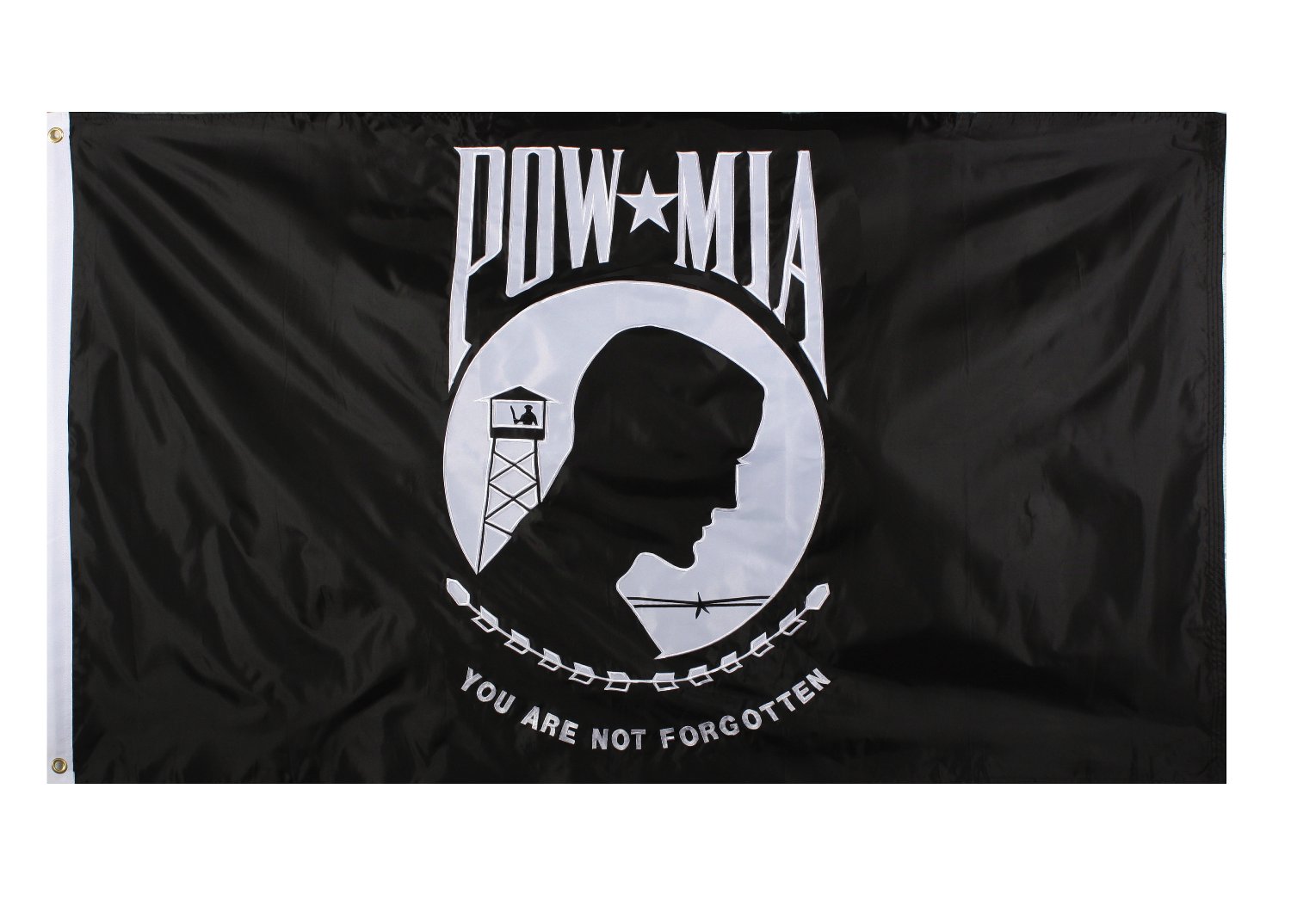 Deluxe Pow-Mia Flag 3' X 5'