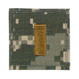 Official U.S. Made Embroidered Rank Insignia - 2nd Lieutenant