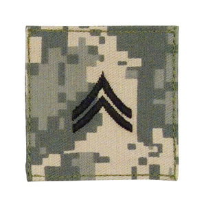 Official U.S. Made Embroidered Rank Insignia - Corporal