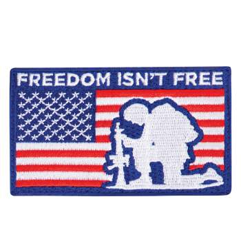 Freedom Isn't Free Patch With Hook Back