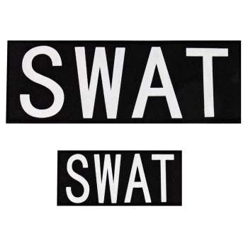 SWAT Patch Set Of Two With Hook Back