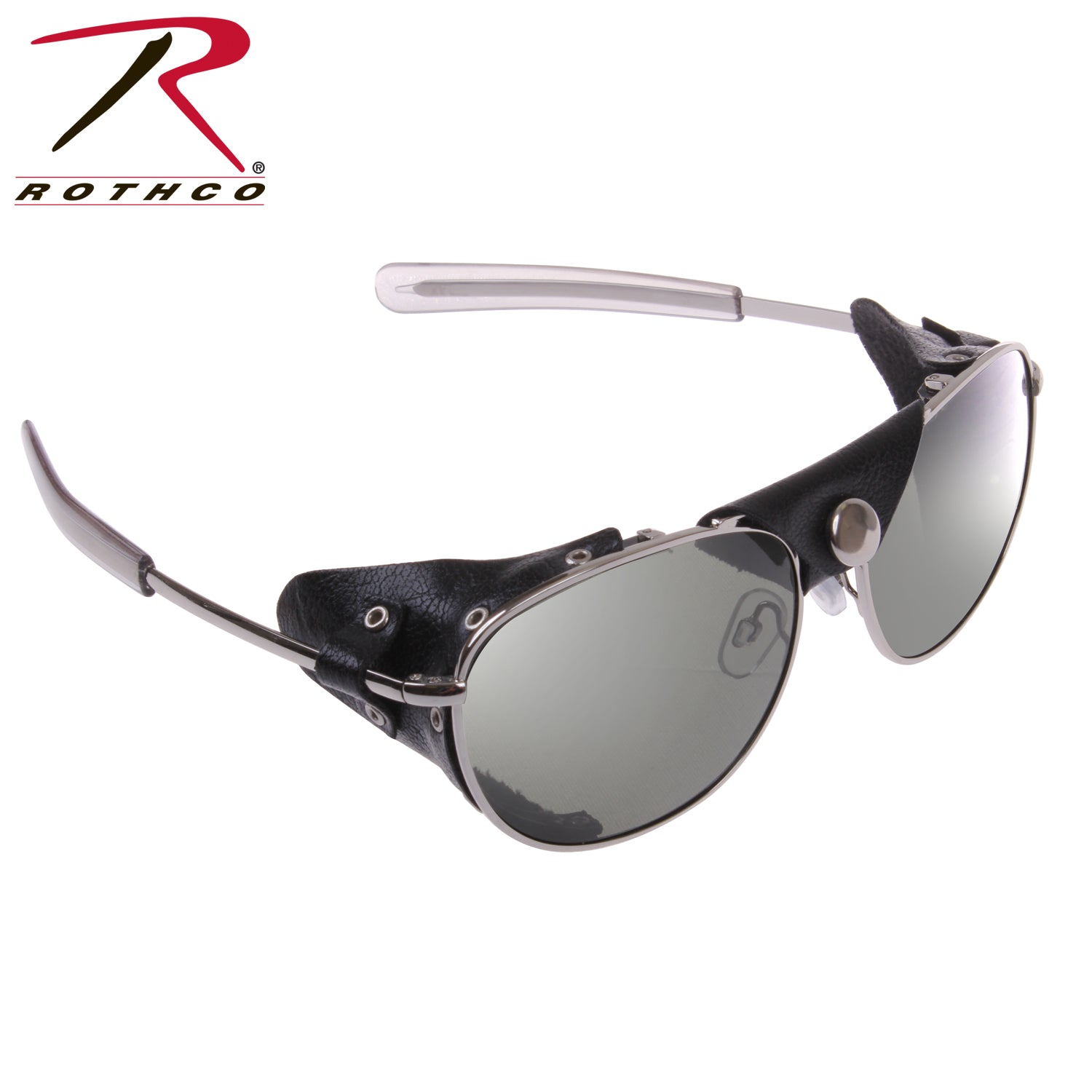 Tactical Aviator Sunglasses With Wind Guards
