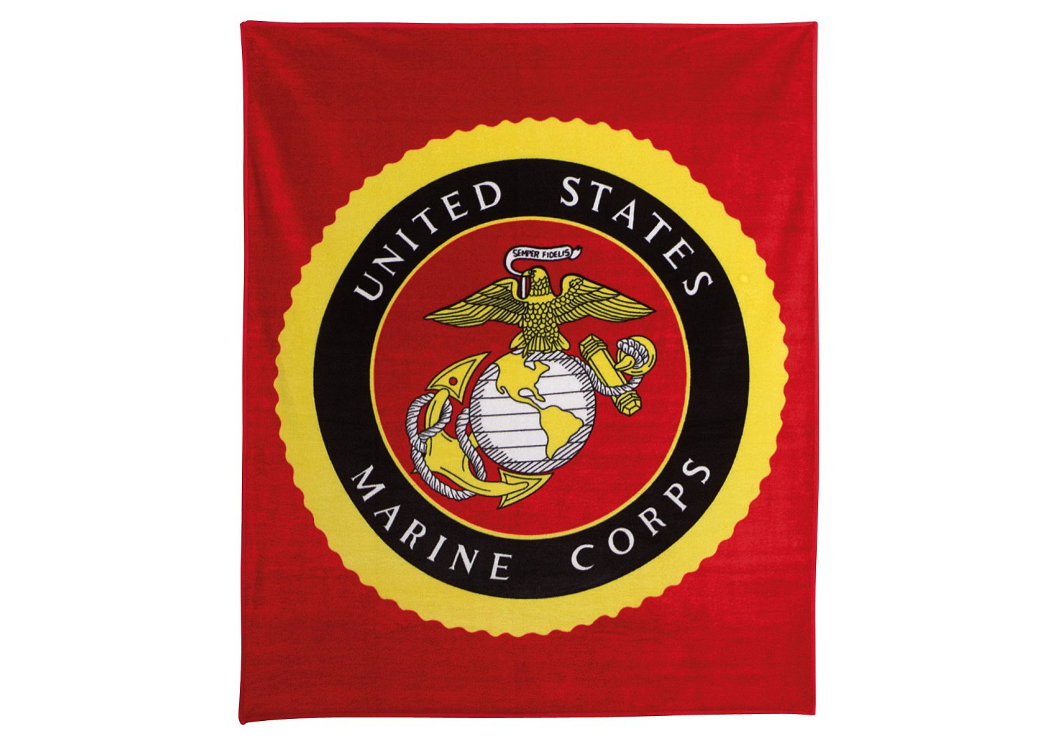 Military Insignia Fleece Blankets SchoolUniforms