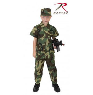 Kids Camouflage Soldier Costume