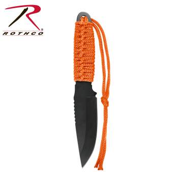 Paracord Knife With Fire Starter