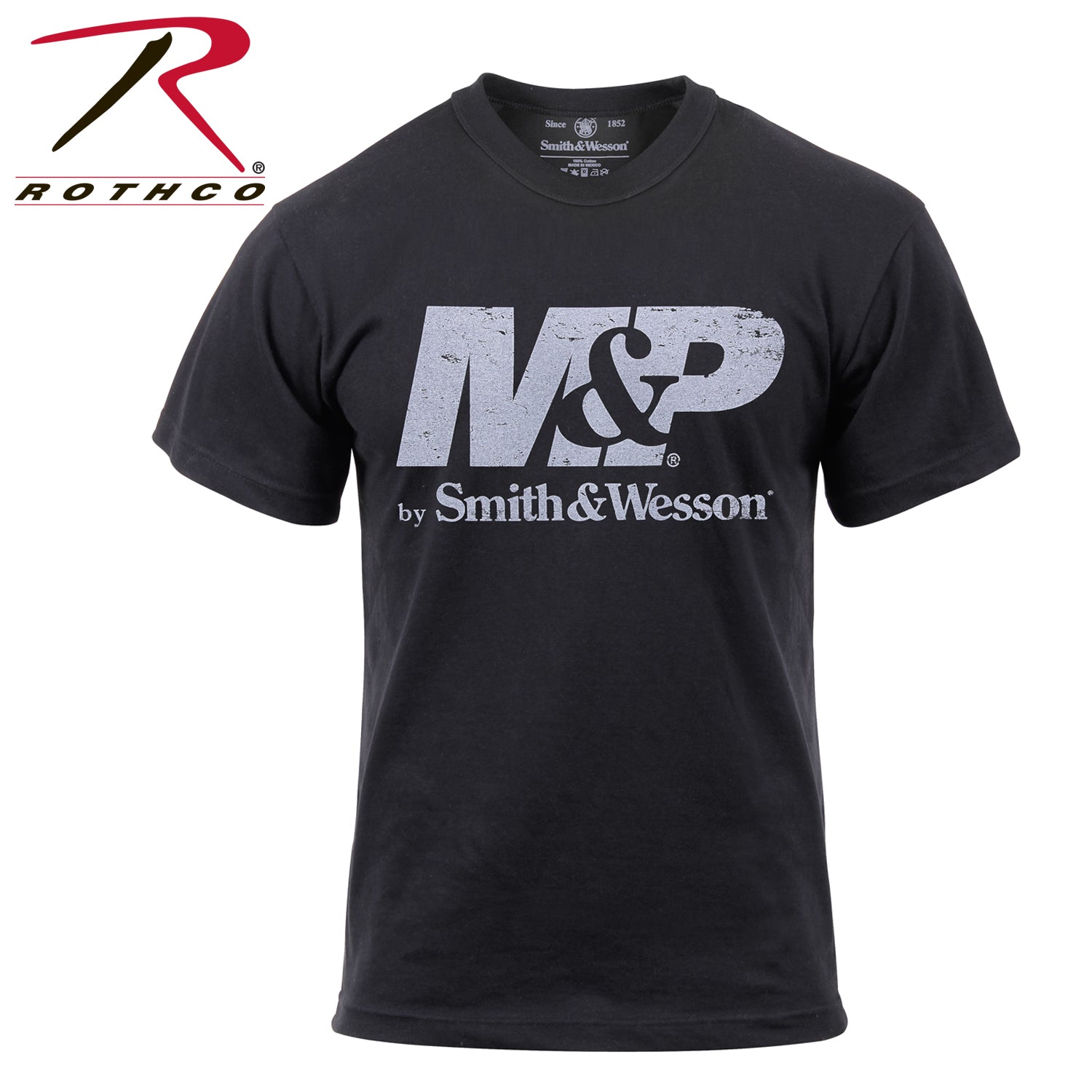 Smith & Wesson Distressed M&P Logo T-Shirt