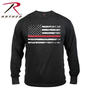 Thin Red Line Long Sleeve T-shirt