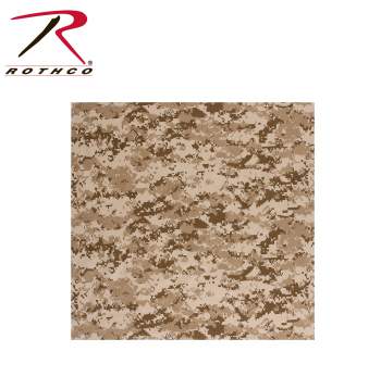 Large Digital Camo Bandana