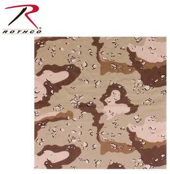 Large Camo Bandana