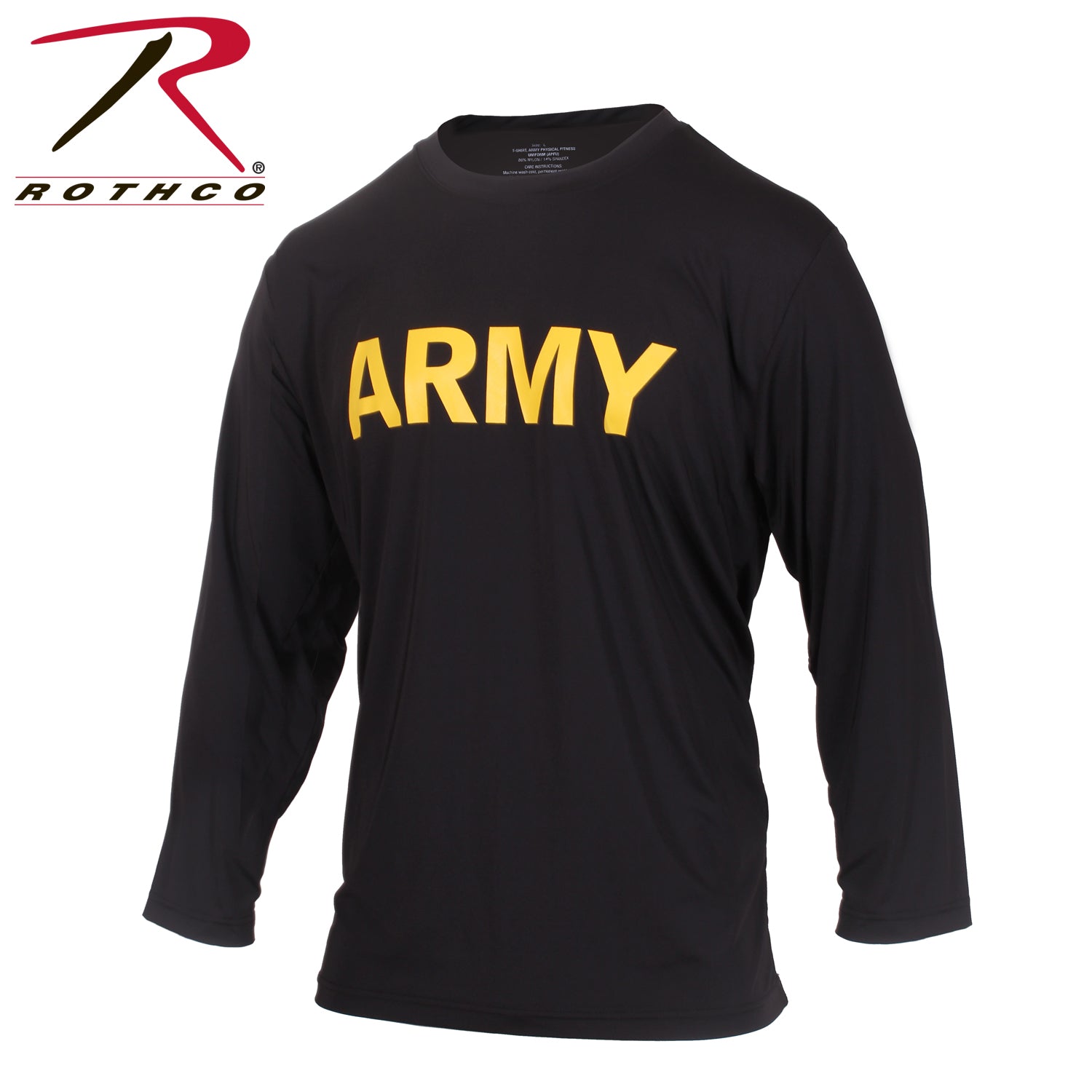 Long Sleeve Army PT Shirt