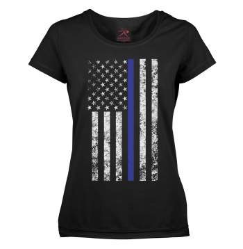 Women's Thin Blue Line Longer T-Shirt