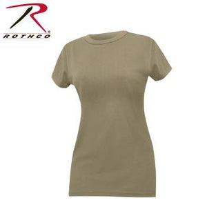 Womens Longer T-shirt - Coyote Brown