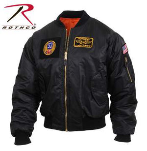 MA-1 Flight Jacket with Patches