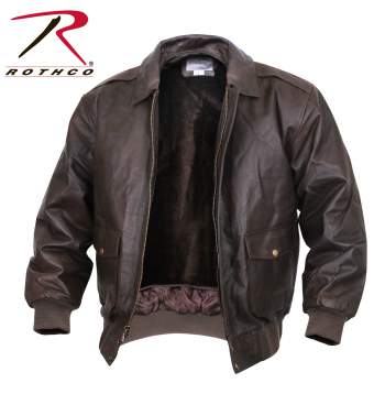 Classic A-2 Leather Flight Jacket - Frank Bee Enterprises