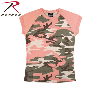 Short Sleeve Camo Raglan T-Shirt