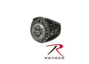 Deluxe Silver Insignia Ring