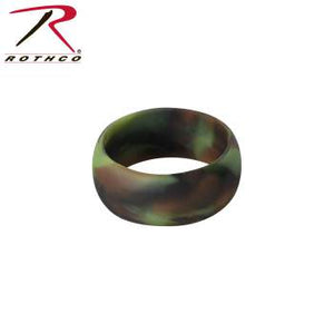 Camo Silicone Band / Rubber Wedding Ring
