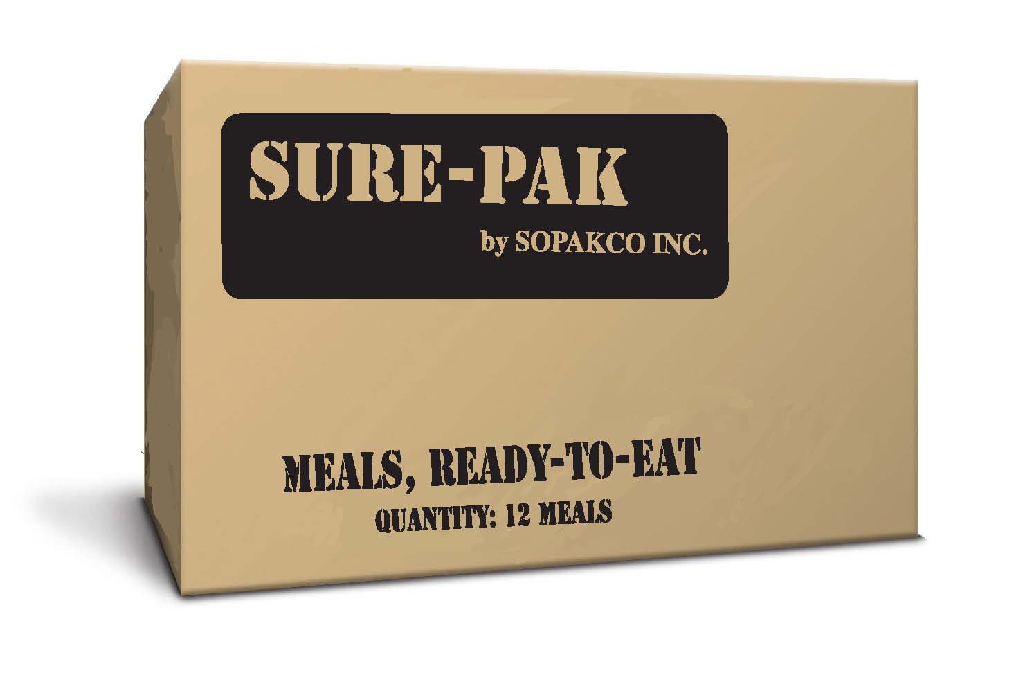 Sure Pak Containers Sure Pak Complete Meals (12/case) - Frank Bee Enterprises ...