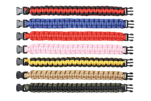 Solid Color Paracord Bracelet