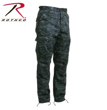 Digital Camo Tactical BDU Pants