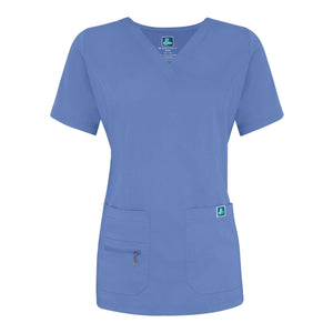  Adar - uniforms Medical Uniform Tops uniforms online Adar Indulgenc Jr. Fit Enhanced V-neck Top - SchoolUniforms.com