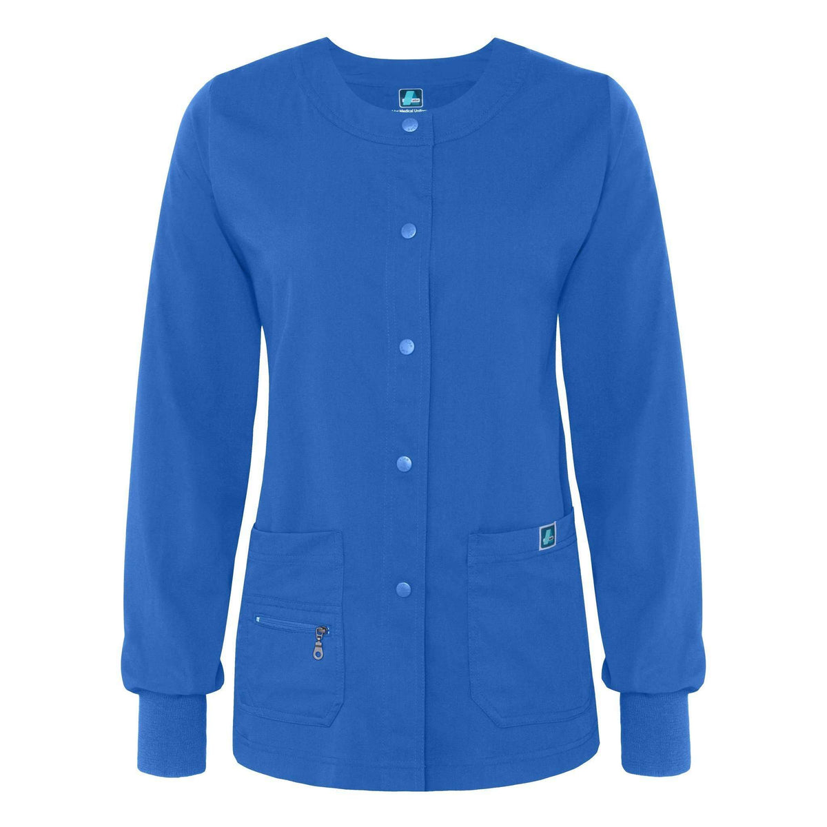  Adar - uniforms Medical Uniform Jackets uniforms online Adar Indulgence Jr. Fit Multi Pocket Warm-Up Jacket - SchoolUniforms.com