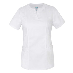  Adar - uniforms Medical Uniform Tops uniforms online Adar Pop-Stretch Junior Fit Semi-V Seamed Top - SchoolUniforms.com