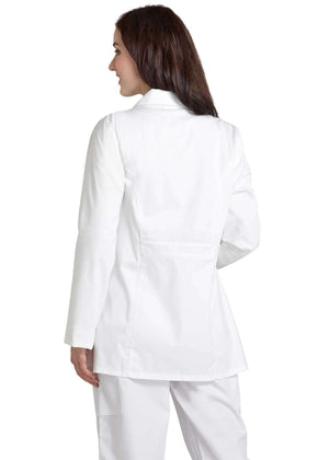  Adar - uniforms Medical Uniform Lab Coats uniforms online Adar Pop-Stretch Junior Fit Womens 28" Tab-Waist Lab Coat - SchoolUniforms.com
