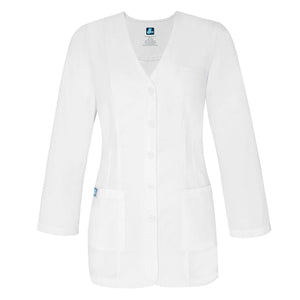  Adar - uniforms Medical Uniform Lab Coats uniforms online Adar Universal 31" Womens Princess V Neck Consultation Coat - SchoolUniforms.com