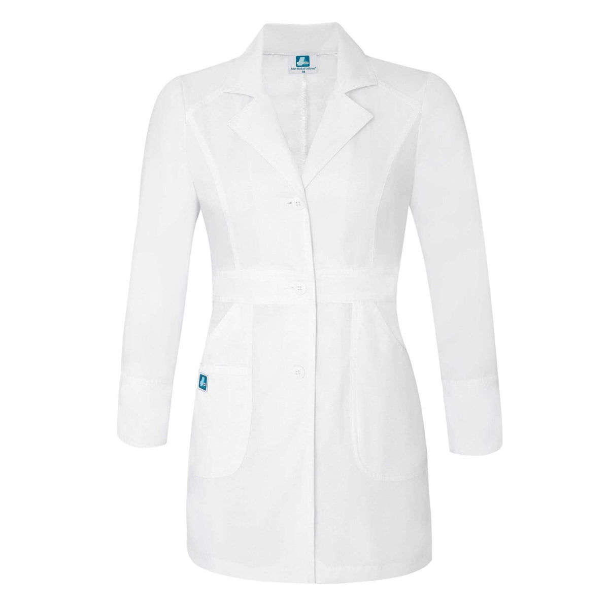  Adar - uniforms Medical Uniform Lab Coats uniforms online Adar Universal 32" Womens Perfection Labcoat - SchoolUniforms.com
