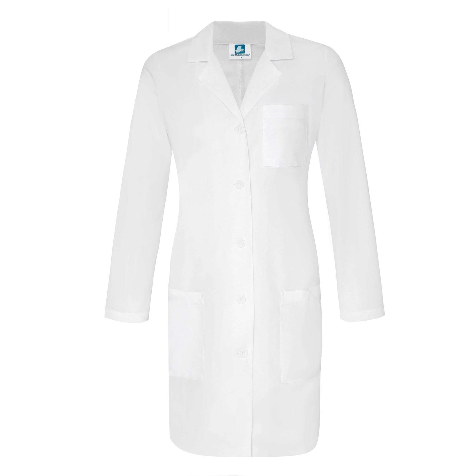  Adar - uniforms Medical Uniform Lab Coats uniforms online Adar Universal 36" Womens Slim-Fit Lab Coat - SchoolUniforms.com