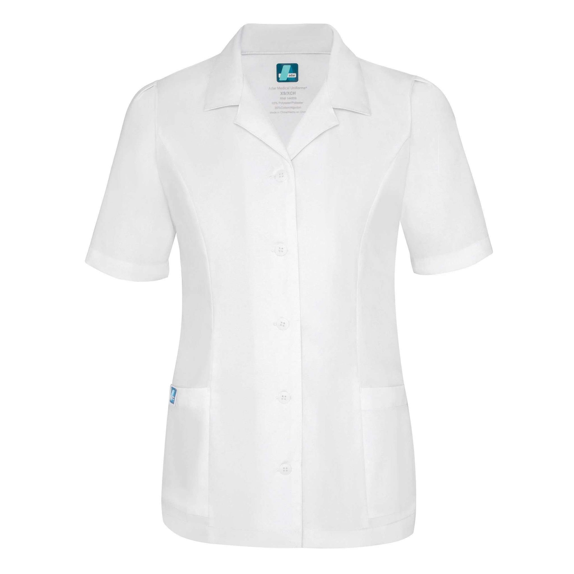  Adar - uniforms Medical Uniform Tops uniforms online Adar Universal Lapel Collar Nurse Top - SchoolUniforms.com