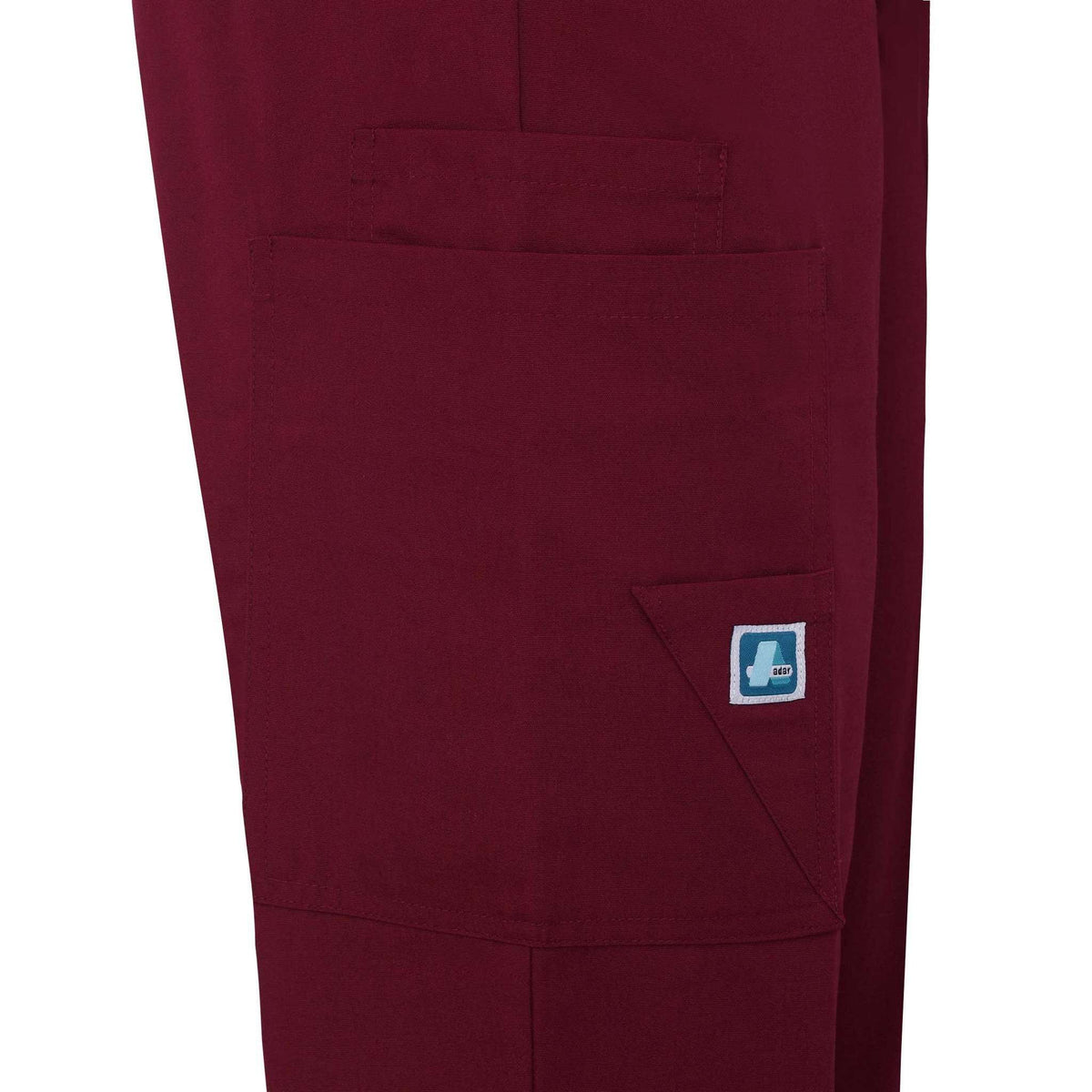  Adar - uniforms Medical Uniform Pants uniforms online Adar Universal Natural-Rise Multipocket Cargo Tapered Leg Pants Twill Petite - SchoolUniforms.com
