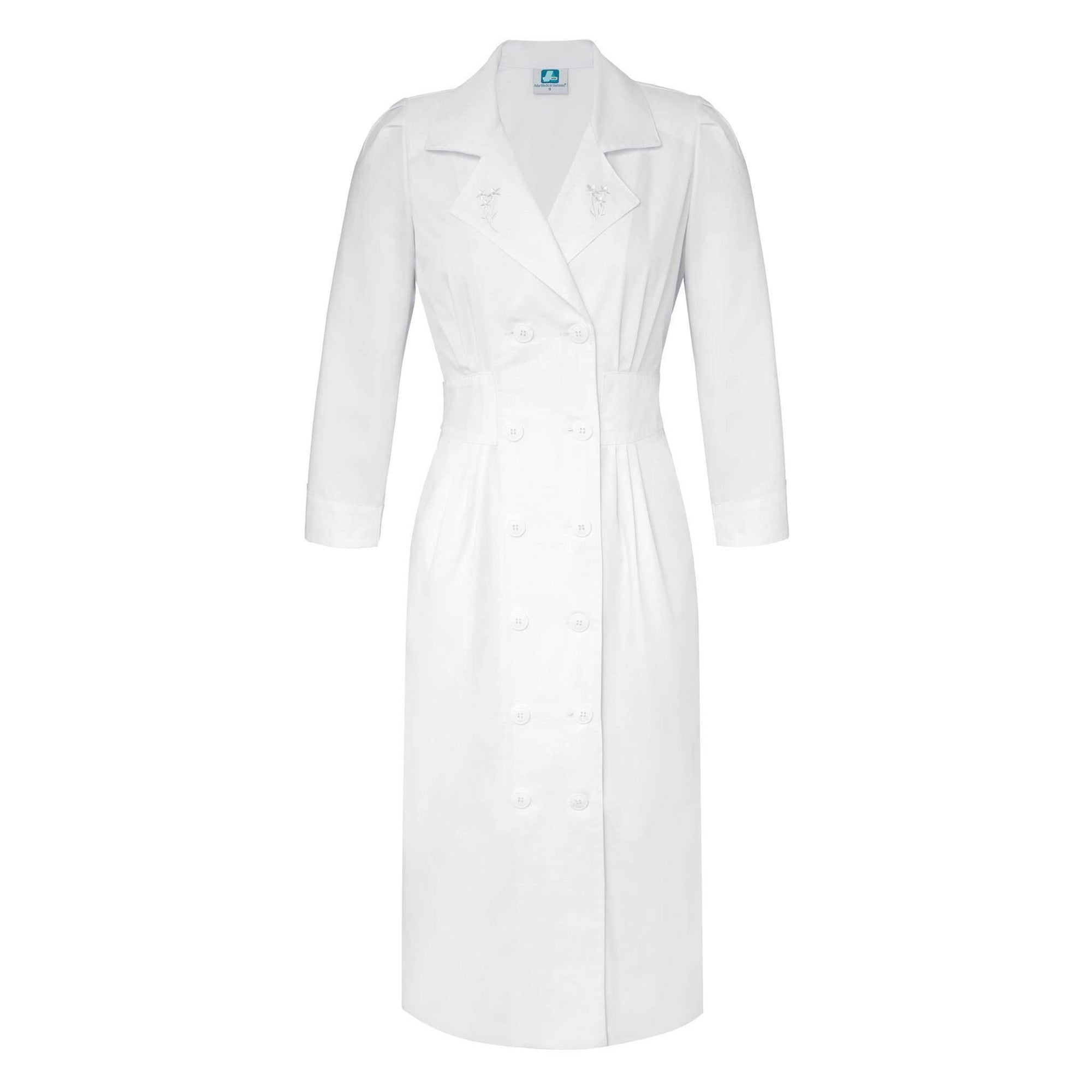  Adar - uniforms Medical Uniform Dresses uniforms online Adar Universal Tuck Pleat Midriff Dress - SchoolUniforms.com