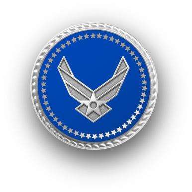  frankbeeinc - uniforms  uniforms online Air Force Presidential Series Lapel Pin Silver Tone - SchoolUniforms.com