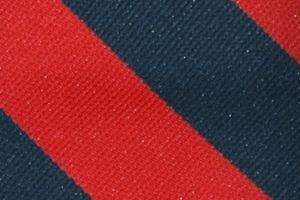  Schooluniforms.com - uniforms  uniforms online Bar Stripe Clip-On Uniform Ties- 6-Pack 807 Navy/Red - SchoolUniforms.com