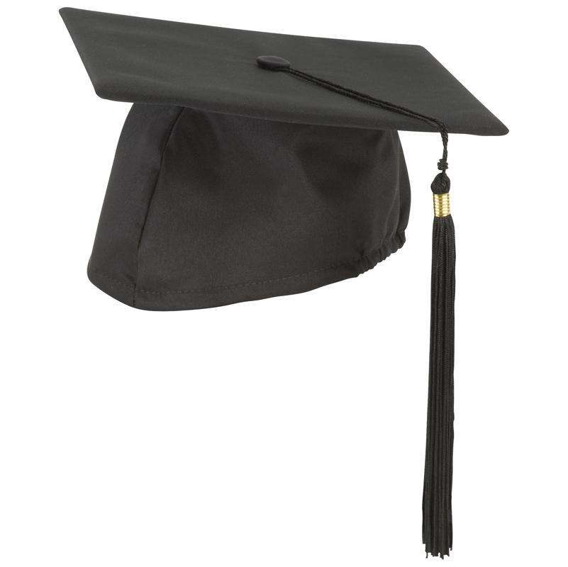  Schooluniforms.com - uniforms  uniforms online Black Cap and Tassel Matte Finish - SchoolUniforms.com