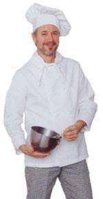  frankbeeinc - uniforms  uniforms online Chef Kitchen Neckerchief 22" X 42" Triangle. Made In Usa - SchoolUniforms.com