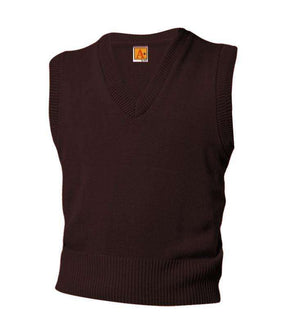  A+ - uniforms Sweaters uniforms online Classic v-neck pullover sweater vest - SchoolUniforms.com