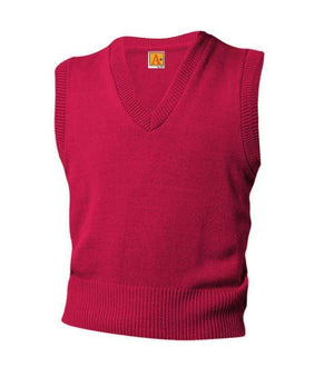  A+ - uniforms Sweaters uniforms online Classic v-neck pullover sweater vest - SchoolUniforms.com