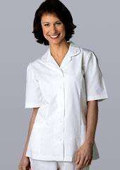  Schooluniforms.com - uniforms  uniforms online Embroidered Collar Nurse Top - SchoolUniforms.com