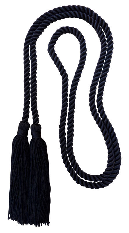 Black Honor Cords For Graduation Made-In-America!