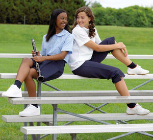  A+ - uniforms Uniform Shirts uniforms online Ladies Round "Peter Pan" Collar School Uniform Blouse - SchoolUniforms.com