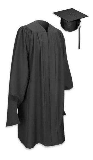  Graduation Gown - uniforms graduation uniforms online Masters Gown with mortarboard - SchoolUniforms.com