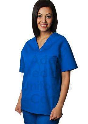  Schooluniforms.com - uniforms  uniforms online One Pocket V-neck Tunic Top - SchoolUniforms.com